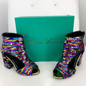 Lauren lorraine sequin boots Clearance